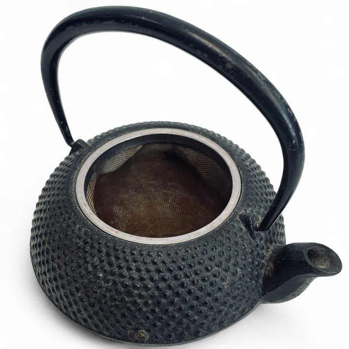 Japanese Cast Iron Small Teapot w/ Strainer