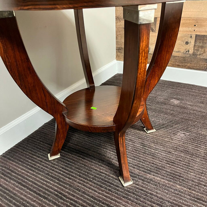 Center Table w/ Silver Accents