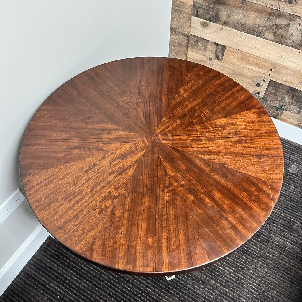 Center Table w/ Silver Accents