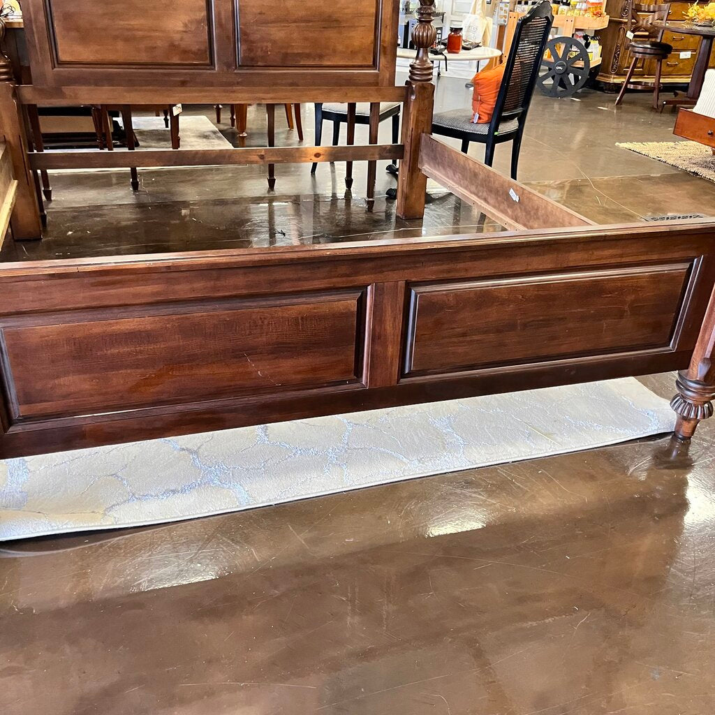 Orig Price $3500 - King Canopy Bed