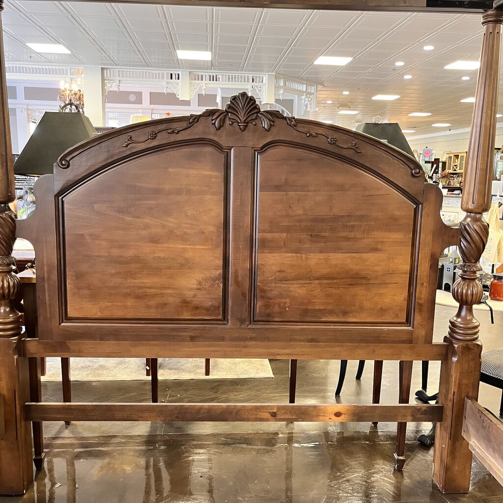 Orig Price $3500 - King Canopy Bed