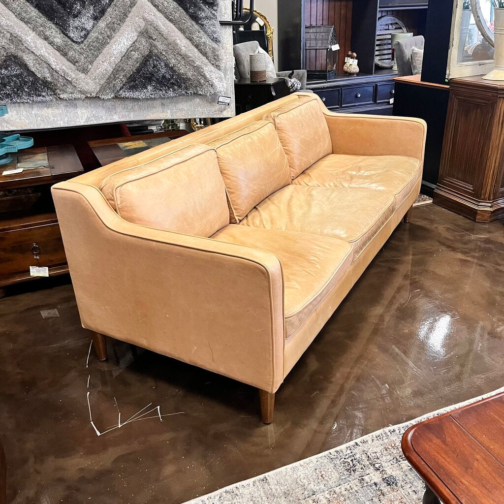 Orig Price $3099 - Leather Sofa