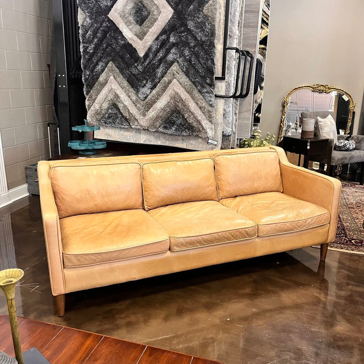 Orig Price $3099 - Leather Sofa