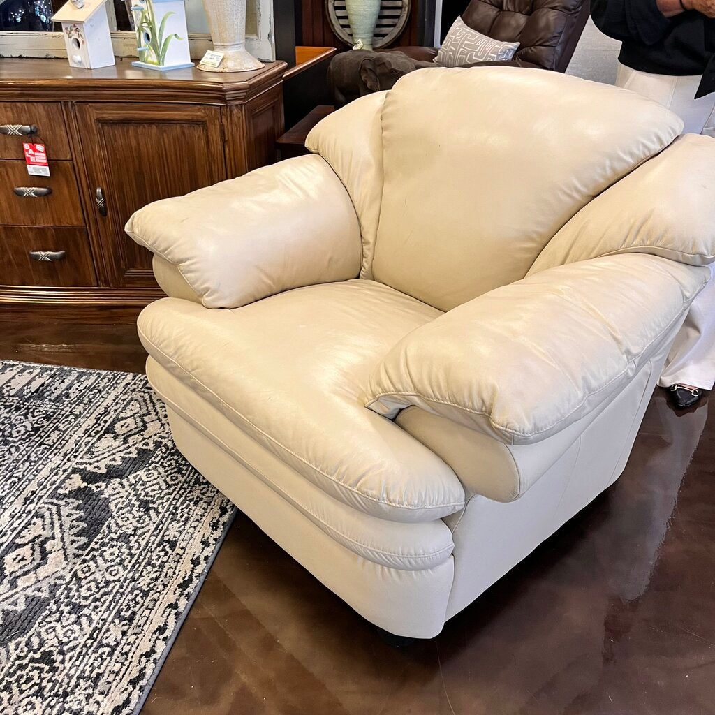 Orig Price $960 - Club Chair w/ Ottoman