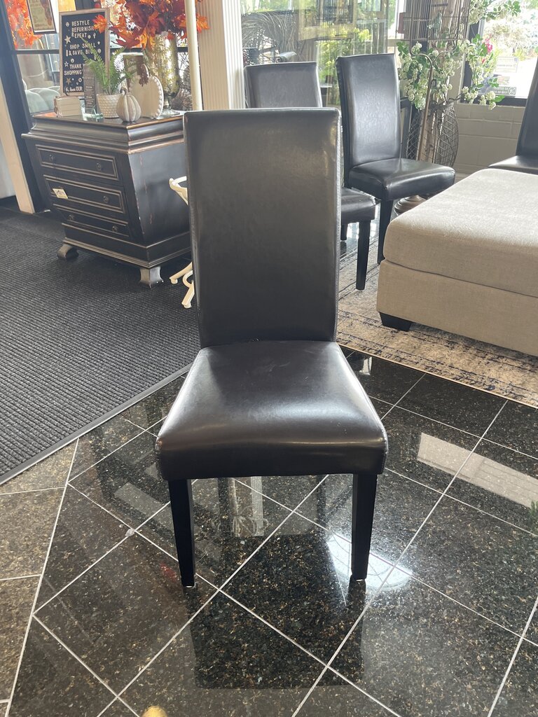 Faux Leather Dining Chair