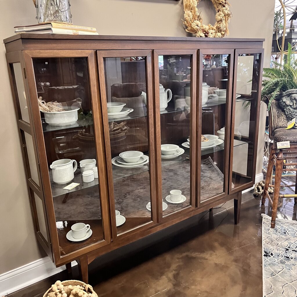 MCM China Cabinet w/ Light