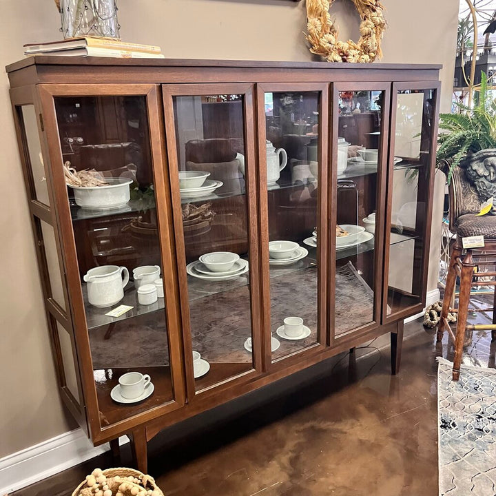 MCM China Cabinet w/ Light