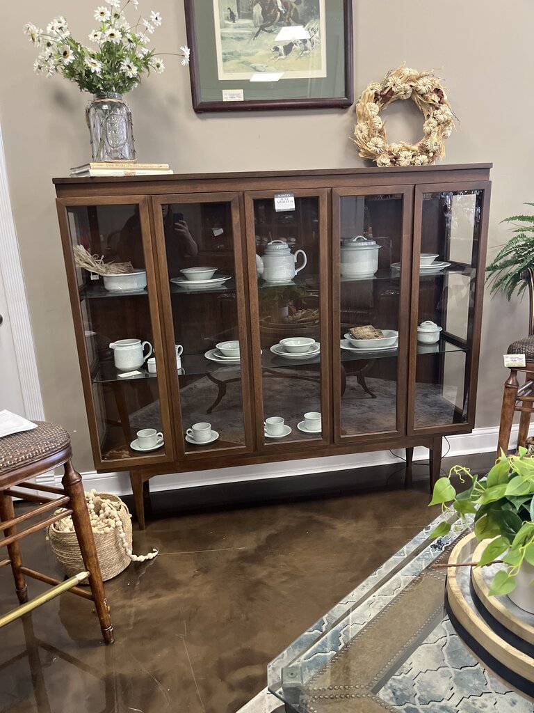 MCM China Cabinet w/ Light