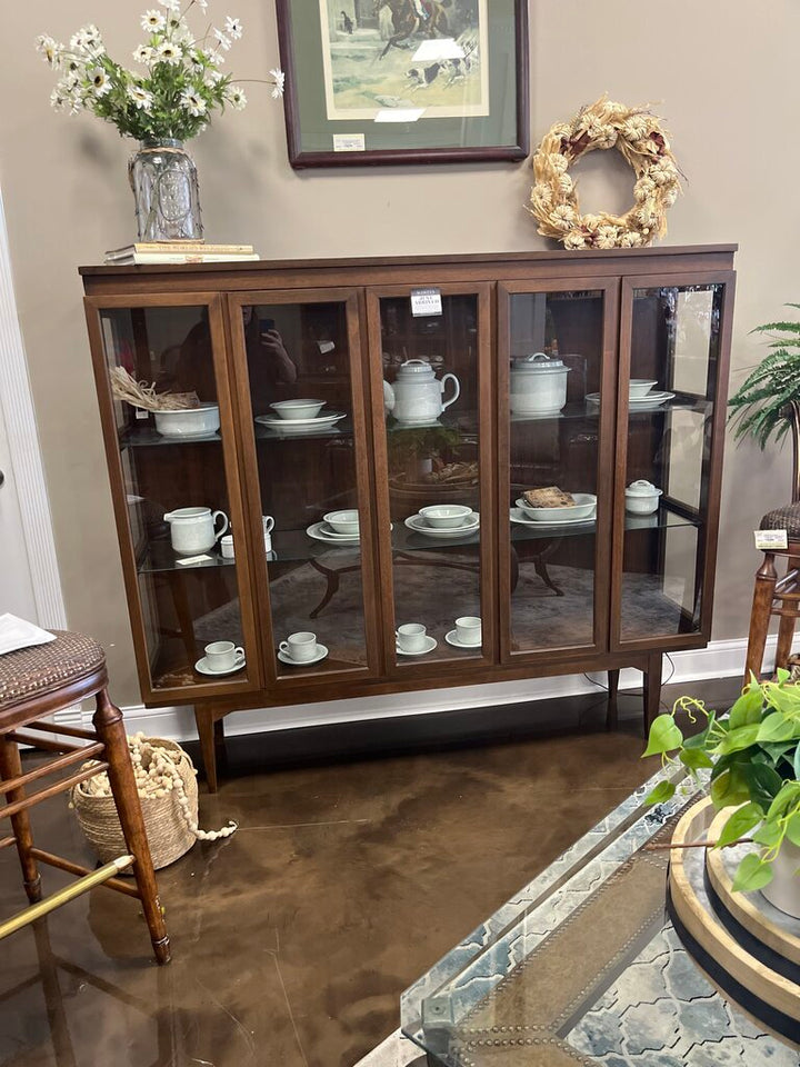 MCM China Cabinet w/ Light