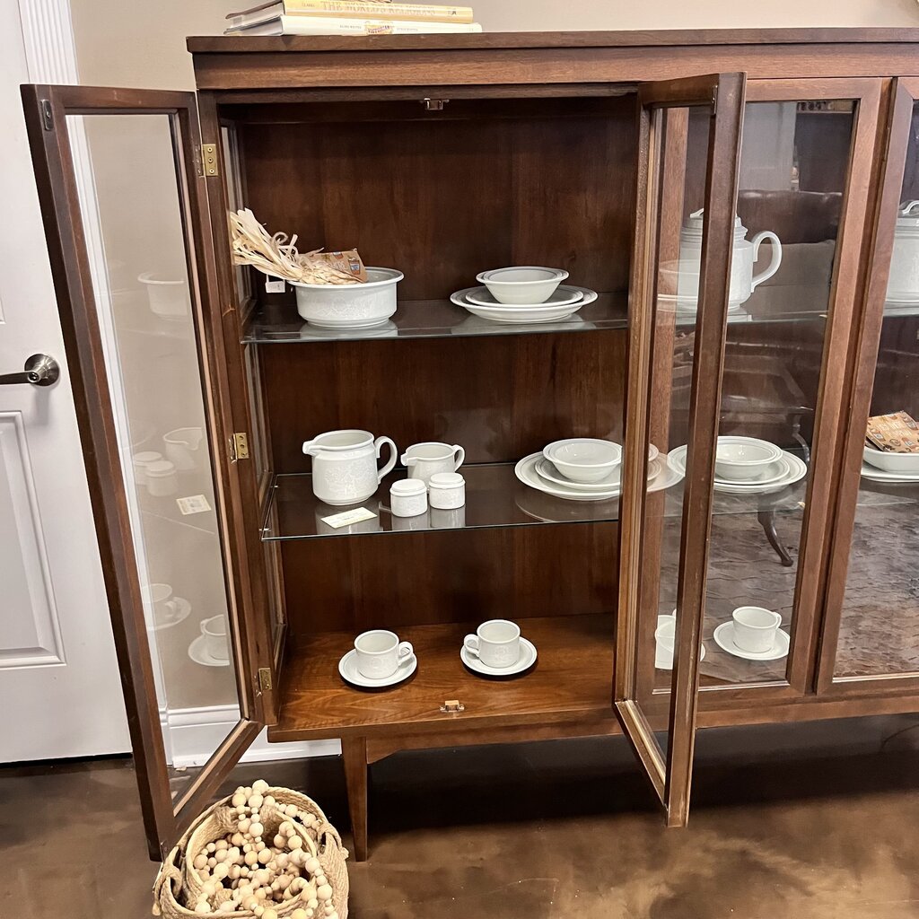 MCM China Cabinet w/ Light