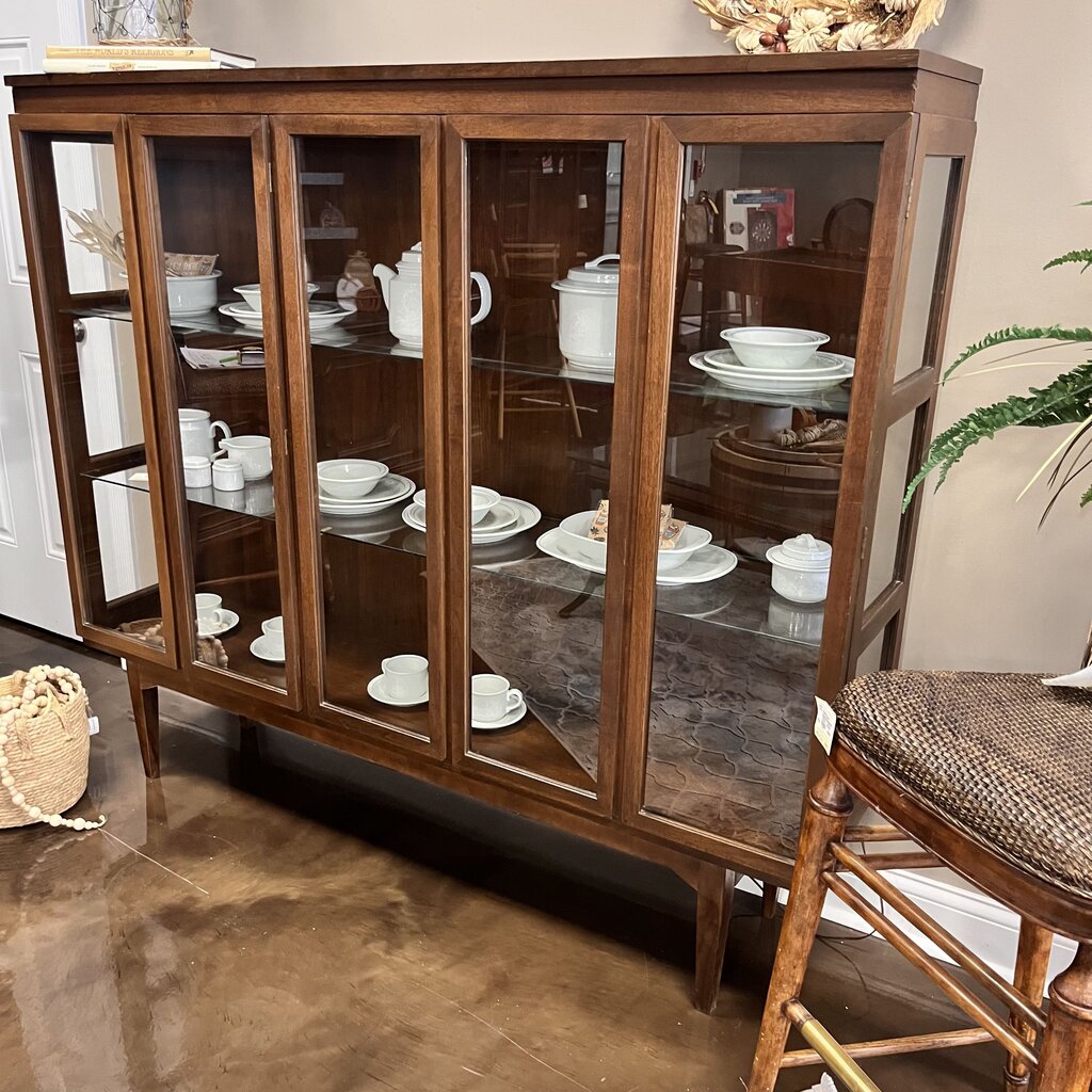 MCM China Cabinet w/ Light