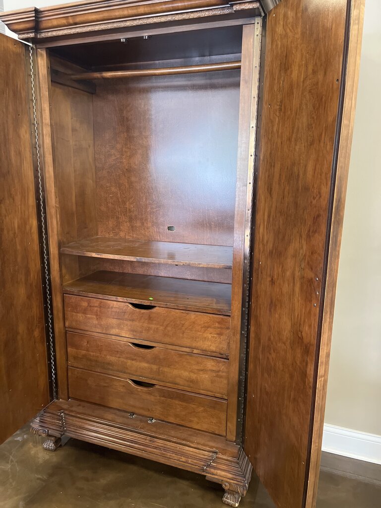Armoire w/ Mirrored Doors