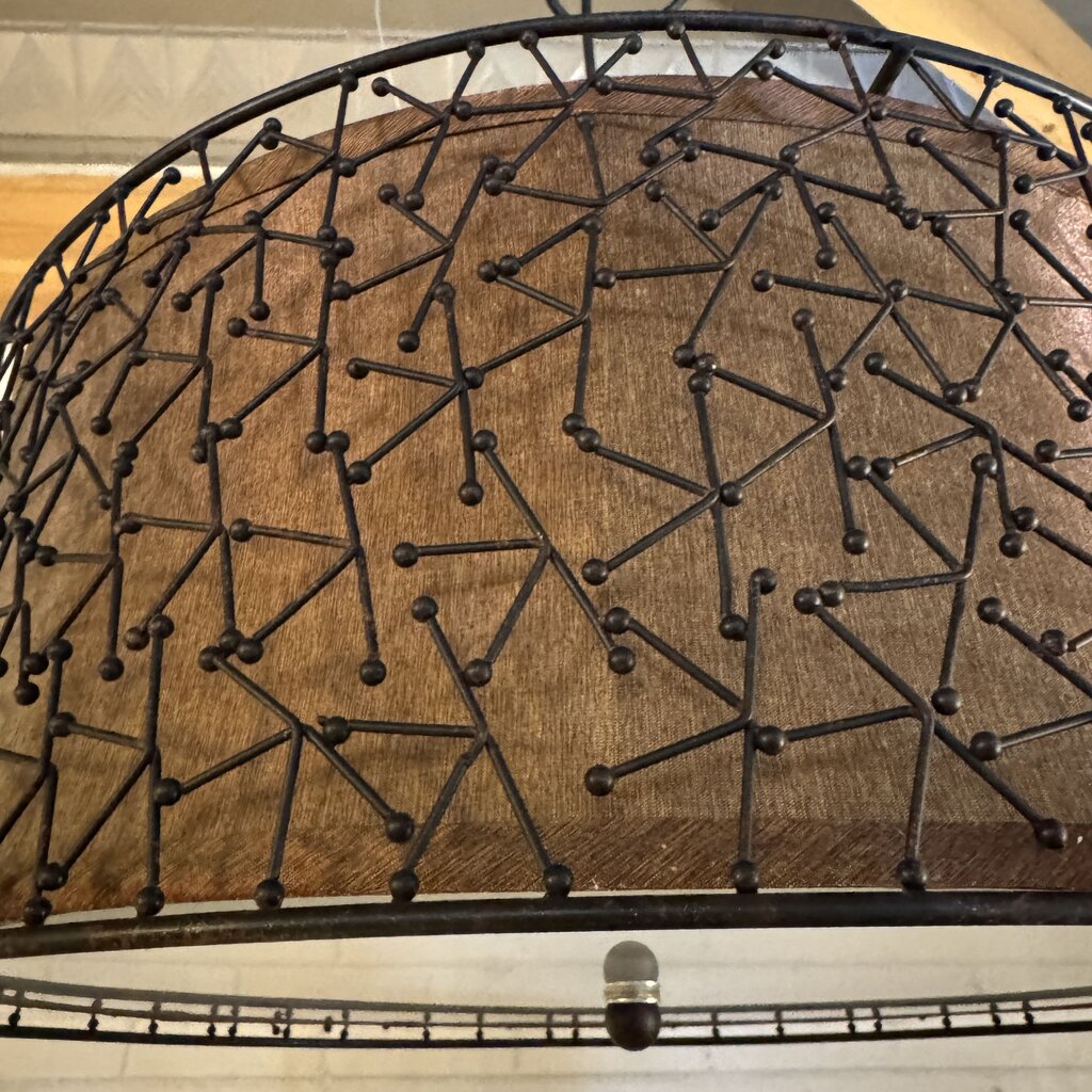 Orig Price $400 - 3 Light Drum Shade Ceiling Light