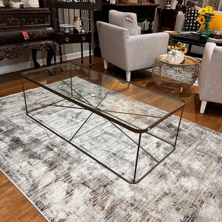 Orig Price $1200 - Lucas Glass Cocktail Table