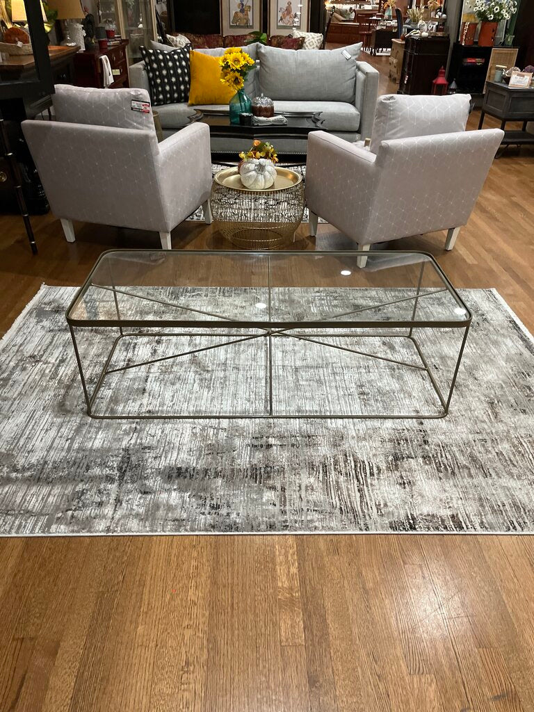 Orig Price $1200 - Lucas Glass Cocktail Table