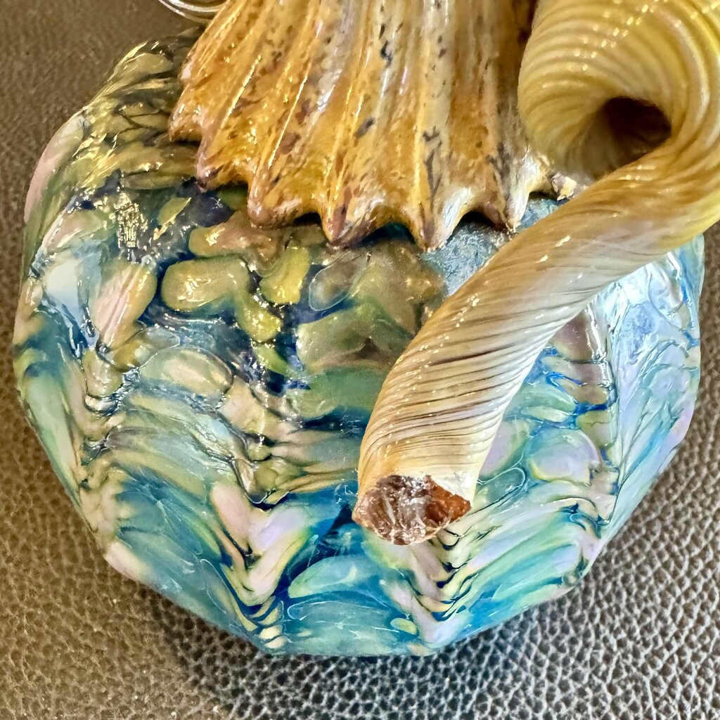 Art Glass Pumpkin