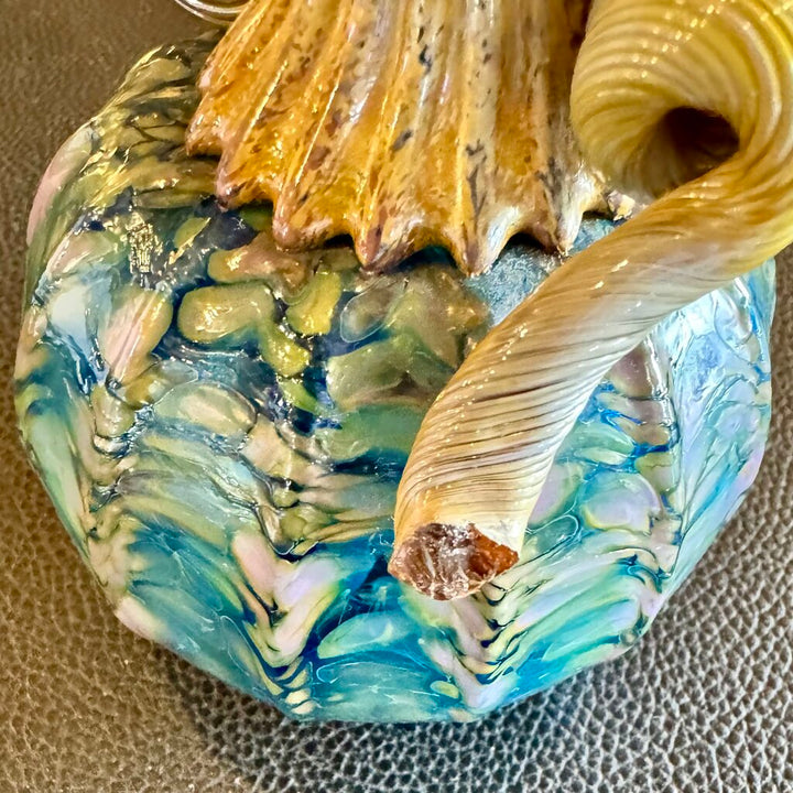 Art Glass Pumpkin