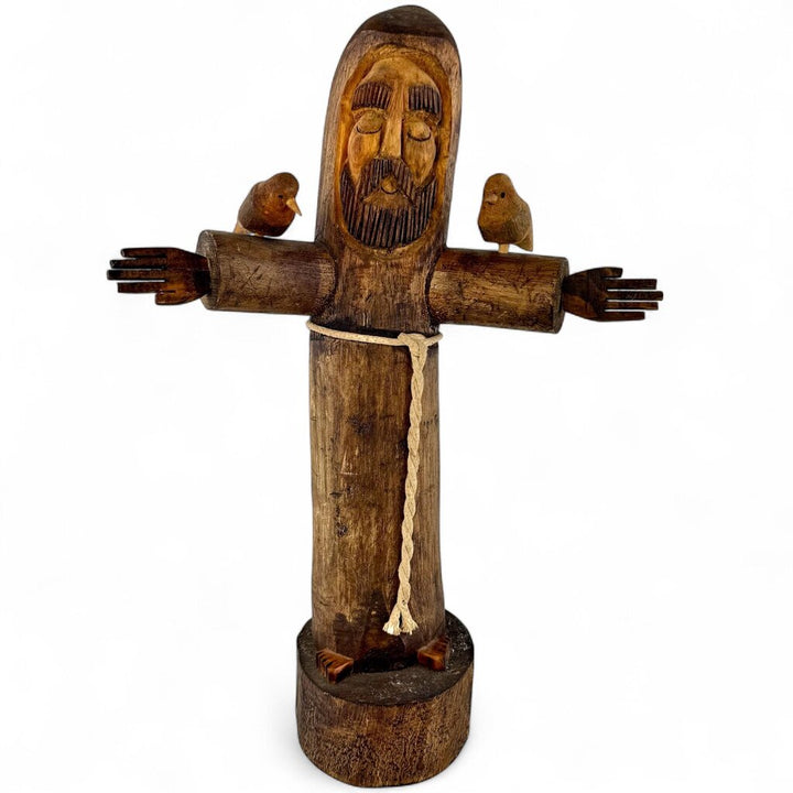 Wooden St. Francis Statue - Ben Ortega