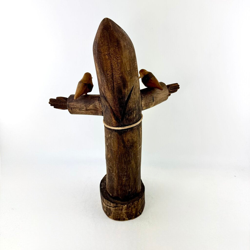 Wooden St. Francis Statue - Ben Ortega