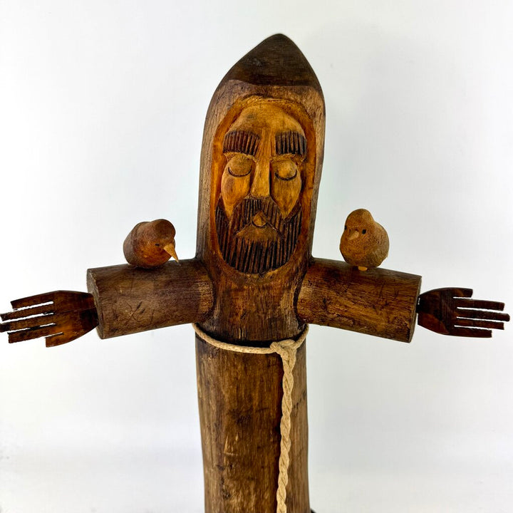 Wooden St. Francis Statue - Ben Ortega