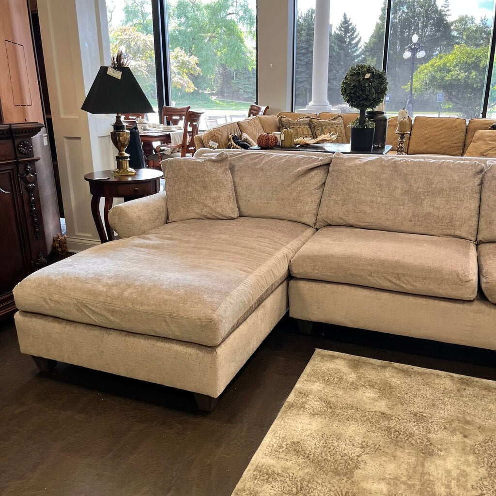 Orig Price $10000 - 5 Piece Sectional w/ Chaise