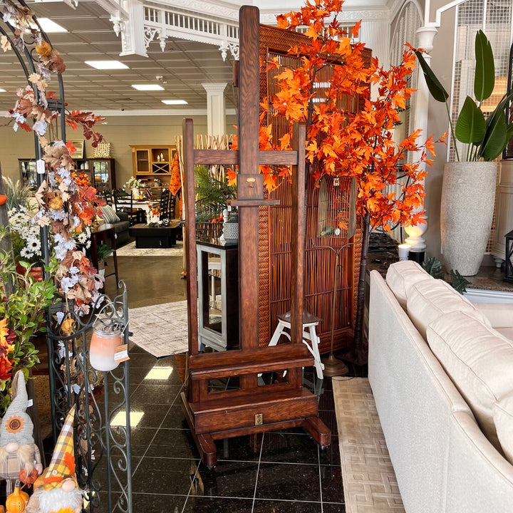 Orig Price $5100 - Wooden Easel w/ Casters