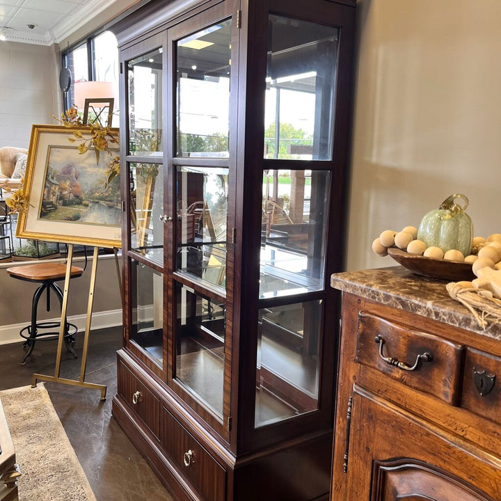 Orig Price $6000 - Curio w/ Storage