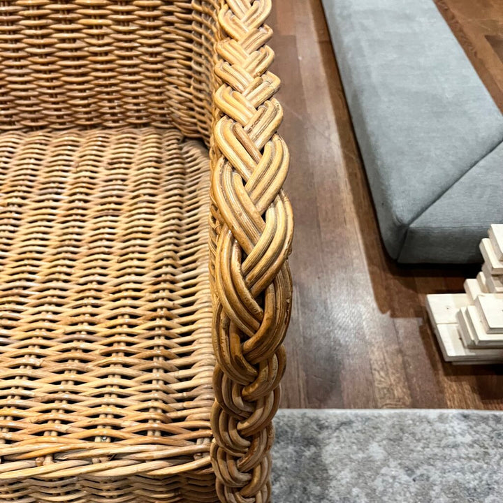 Rattan Loveseat
