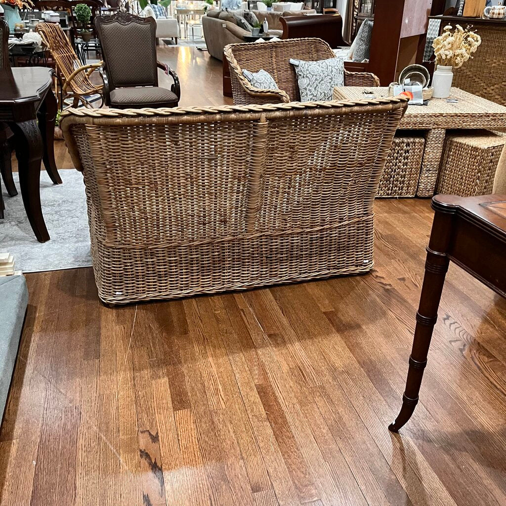Rattan Loveseat