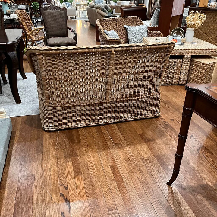 Rattan Loveseat