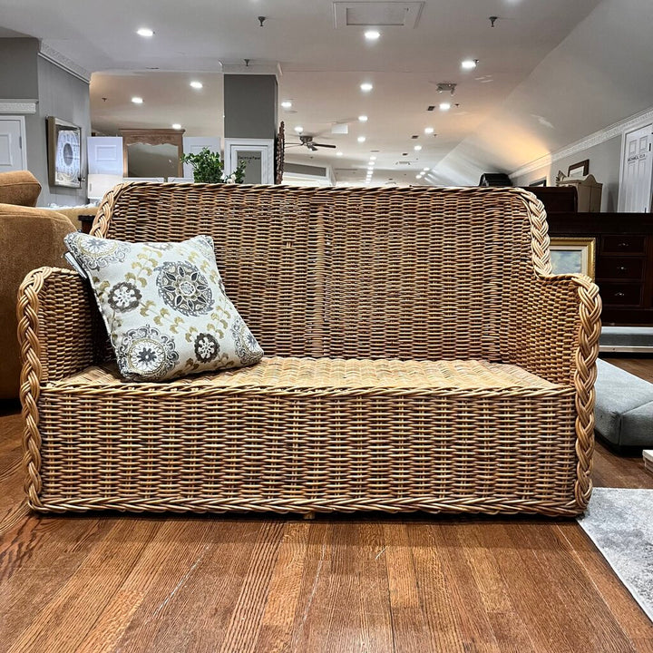 Rattan Loveseat