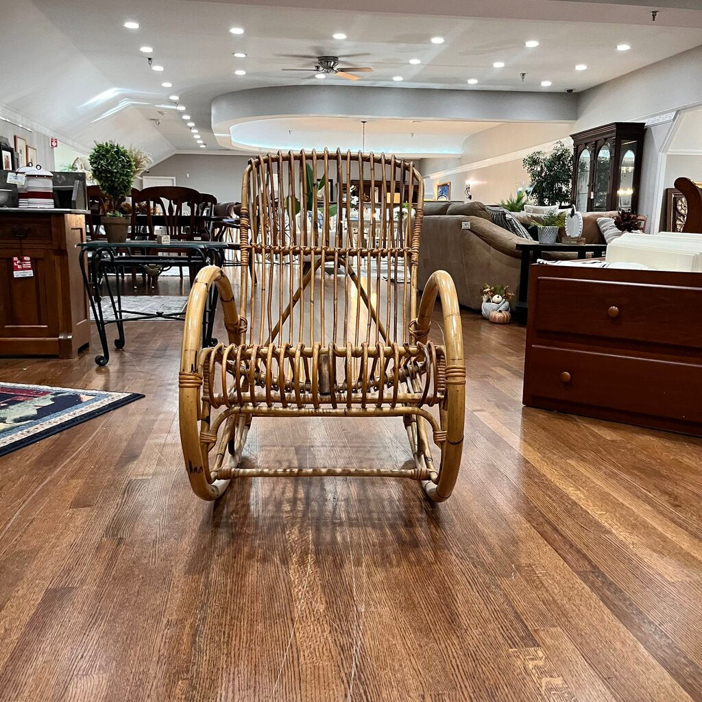 Rattan Rocker