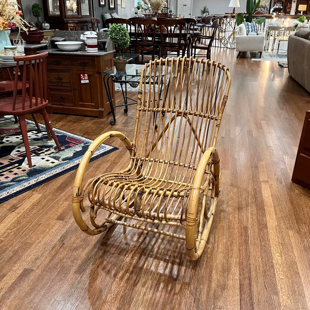 Rattan Rocker
