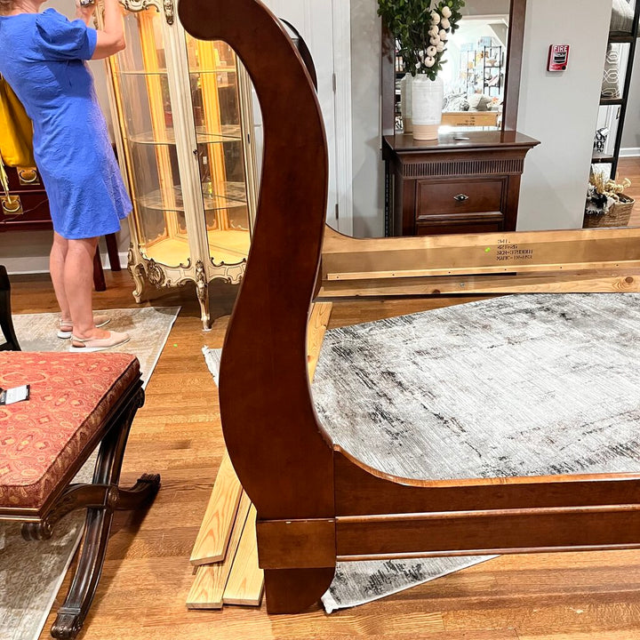King Sleigh Bed