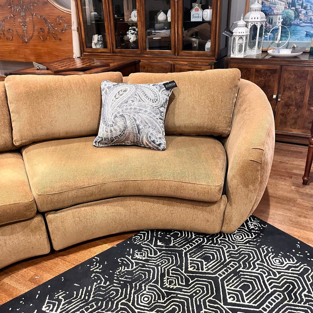 Orig Price $6500 - Curved Sectional Sofa