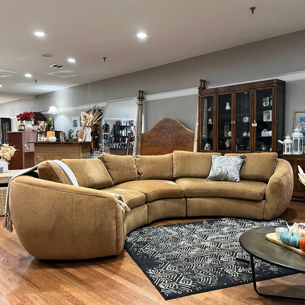 Orig Price $6500 - Curved Sectional Sofa