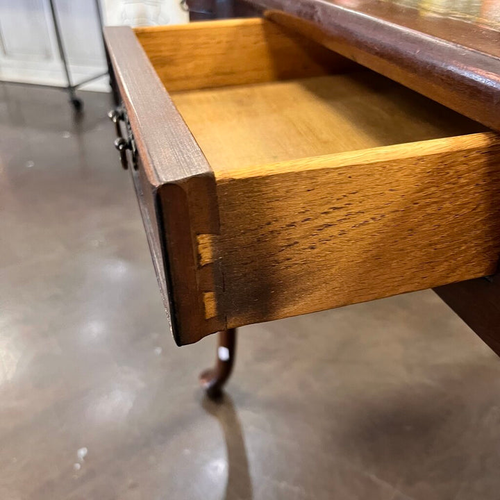 Orig Price $2000 - Game Table with Leather Top