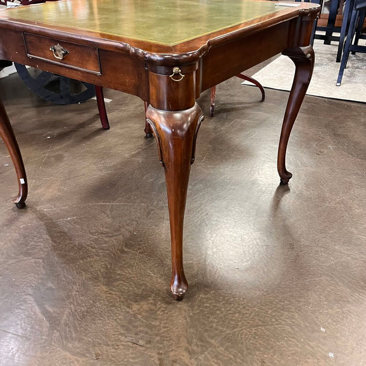 Orig Price $2000 - Game Table with Leather Top