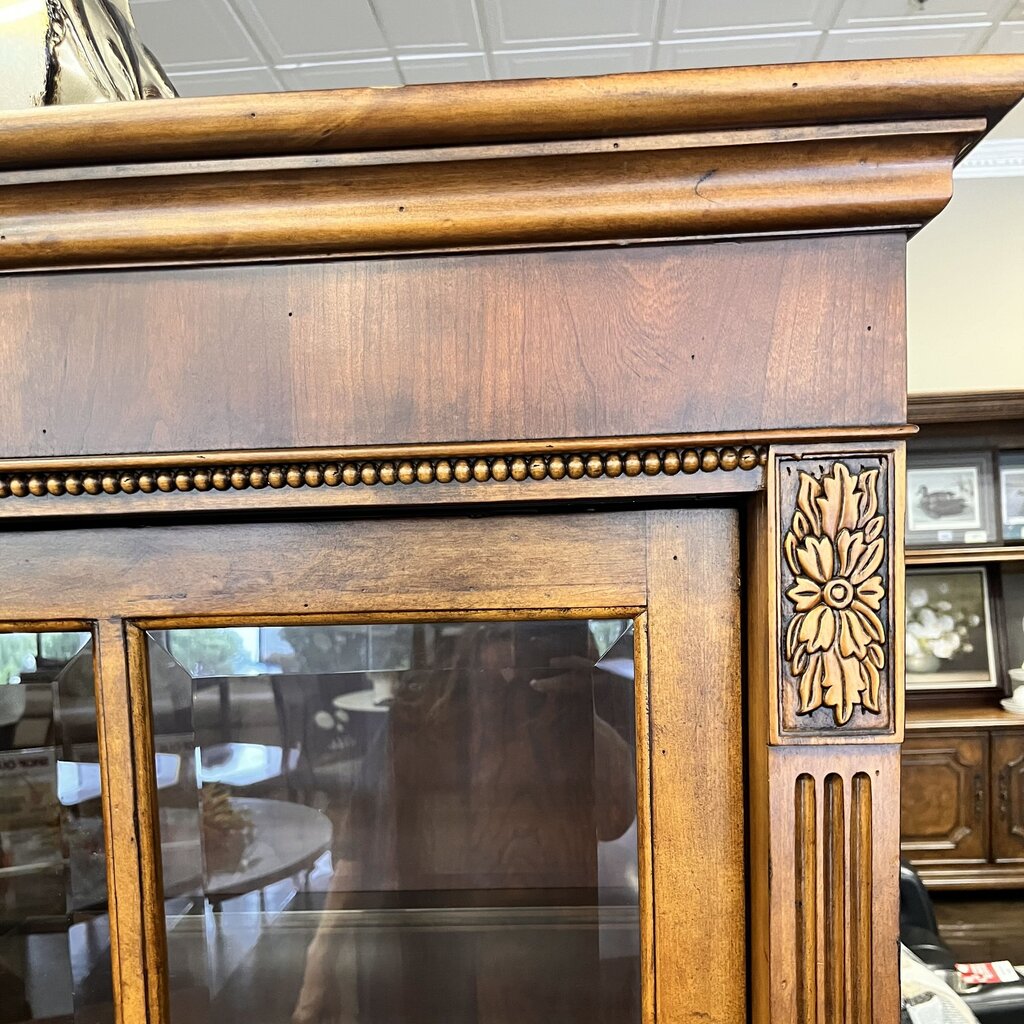 Curio Cabinet with Sliding Doors