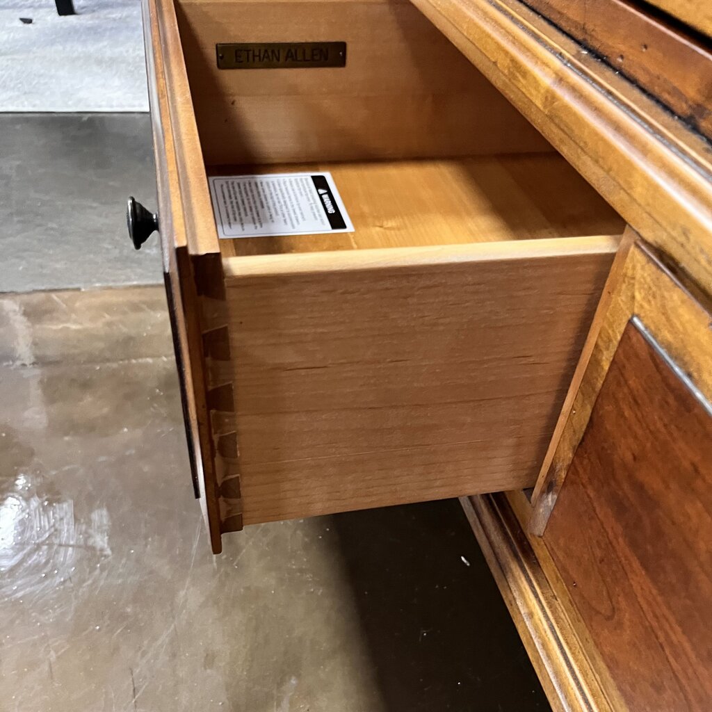 Curio Cabinet with Sliding Doors
