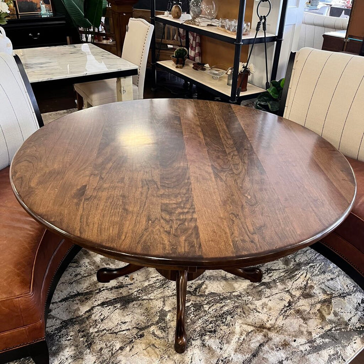 Round Wooden Table