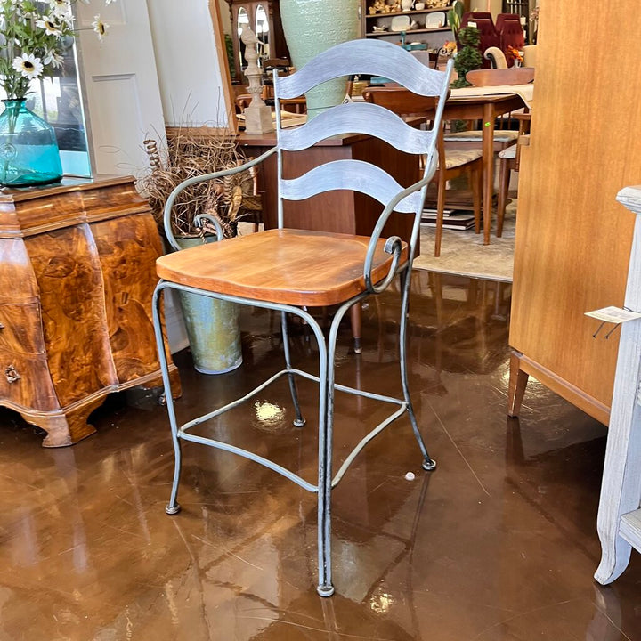 Ladder Back Bar Stool