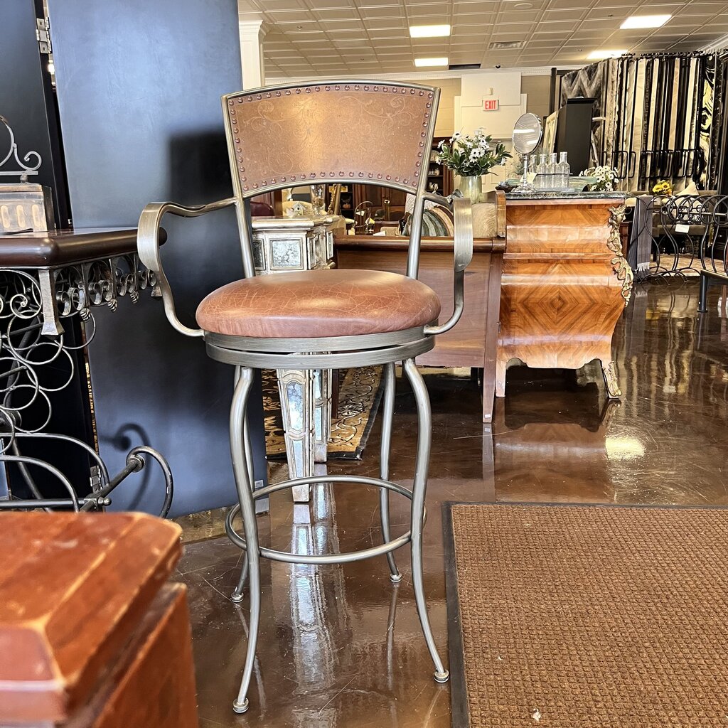 Riveted Bar Stools