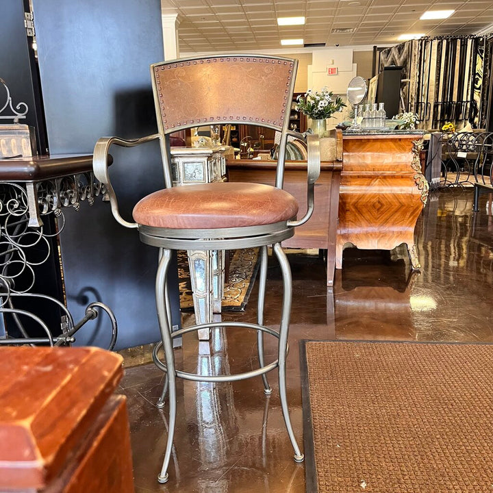 Riveted Bar Stools