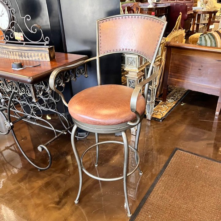 Riveted Bar Stools