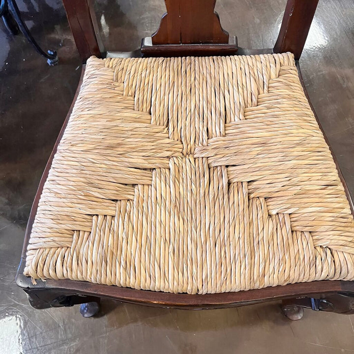 Orig Price $400 - Dining Chair w/ Rush Seat