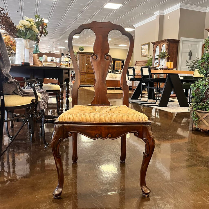 Orig Price $400 - Dining Chair w/ Rush Seat
