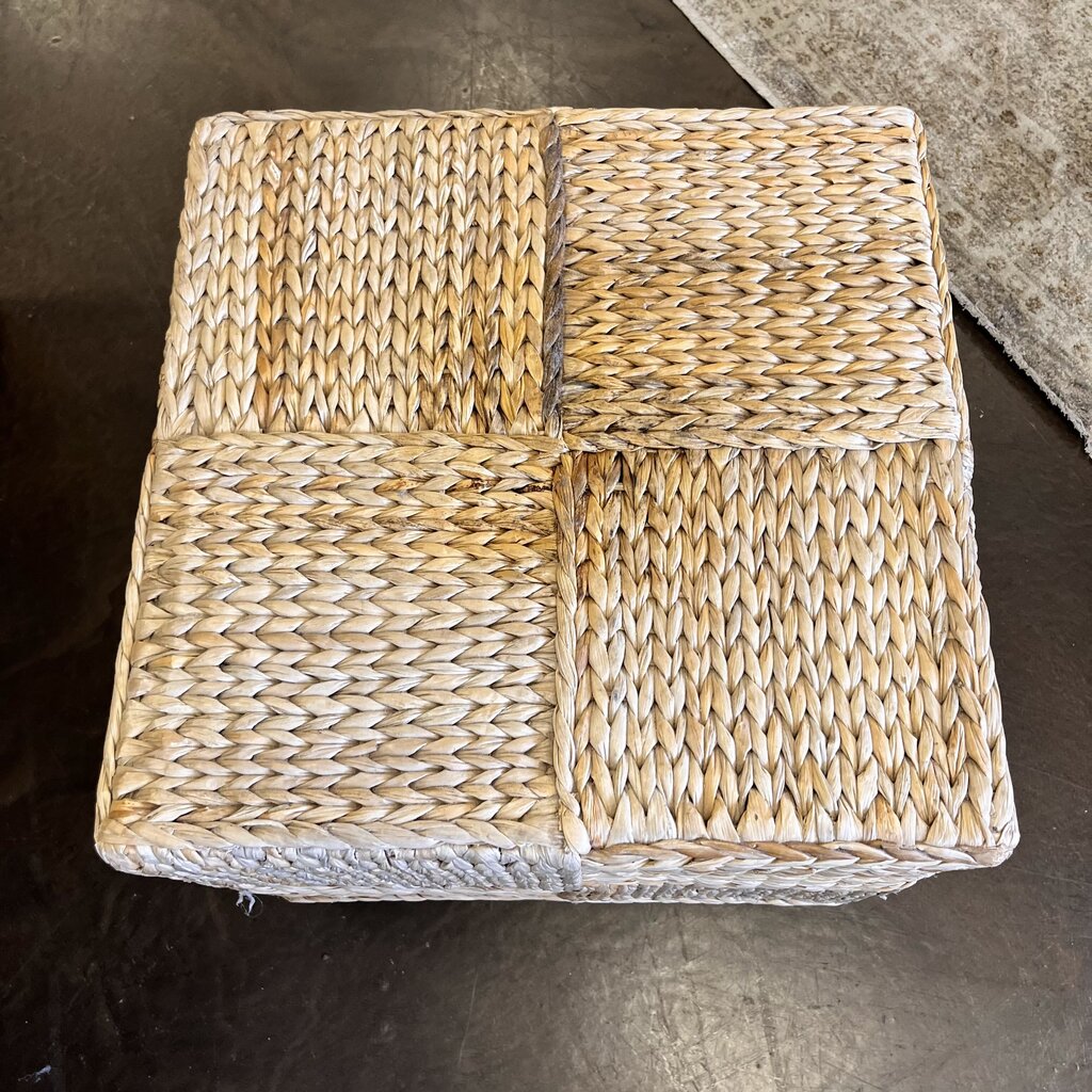 Rattan Ottoman