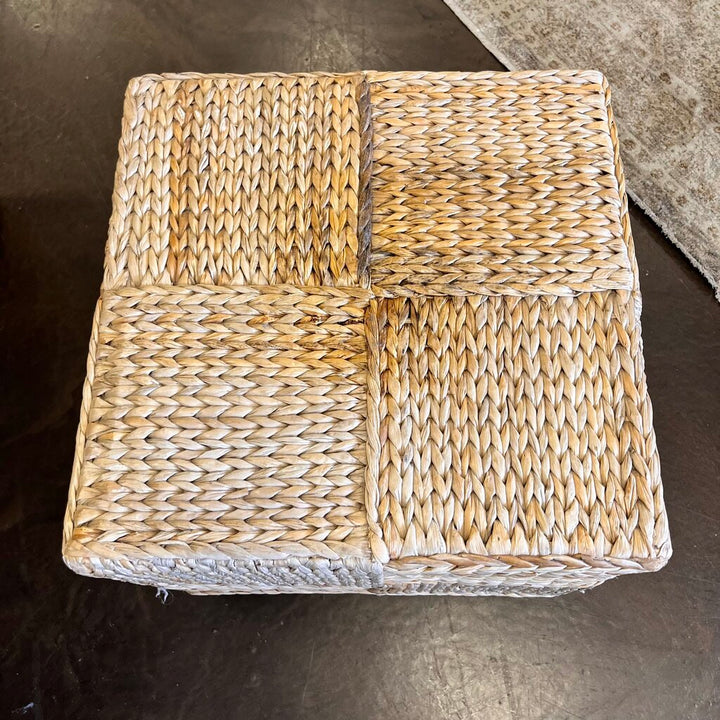 Rattan Ottoman