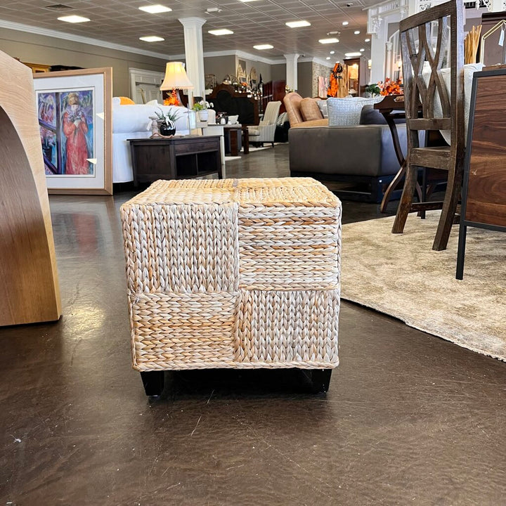 Rattan Ottoman